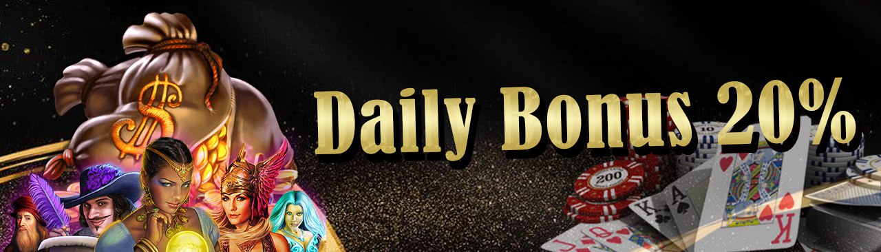 Bonus Harian 20%